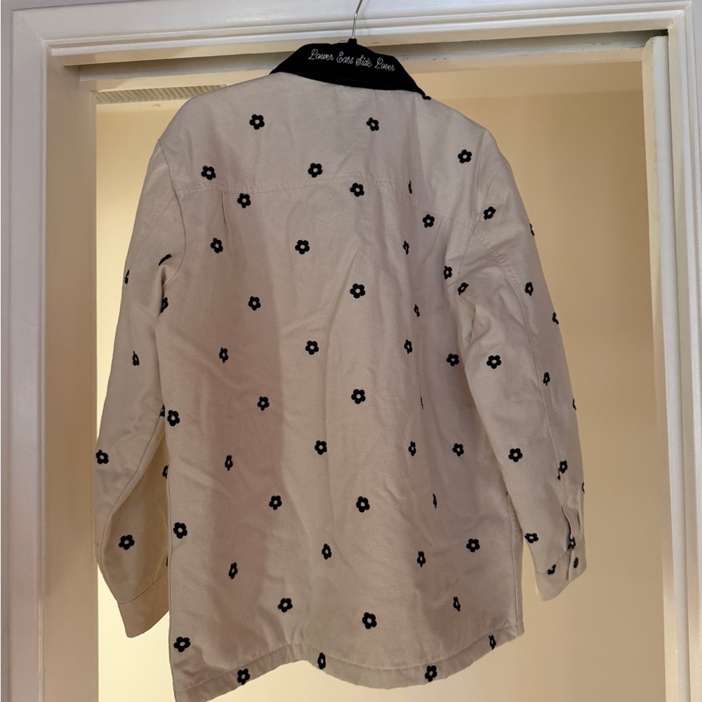 Sandy Liang x Vans Small Cream Daisy Jacket - Picture 2 of 3